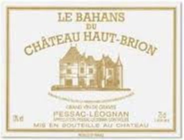 Bahans Haut Brion ou Clarence de Haut Brion