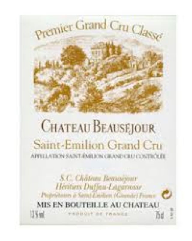 Château Beausejour (héritiers Duffau Lagarosse )